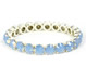 Queen Bracelet Light Blue Opal
